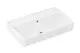 Hansgrohe-Xanuia-Q-Waschtisch-Compact-650-390-ohne-Hahnloch-mit-Ueberlauf-SmartClean-Weiss-61129450 gallery number 1
